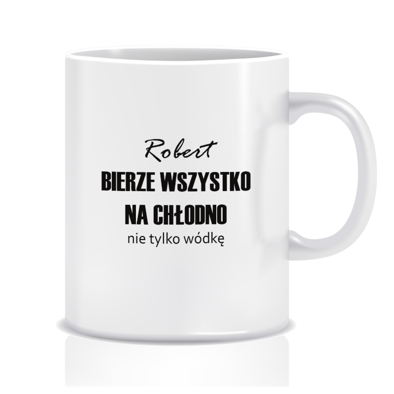 Kubek dla barmana (imię, na chłodno)