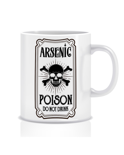 Kubek ma Halloween (Arsenic poison do not drink)