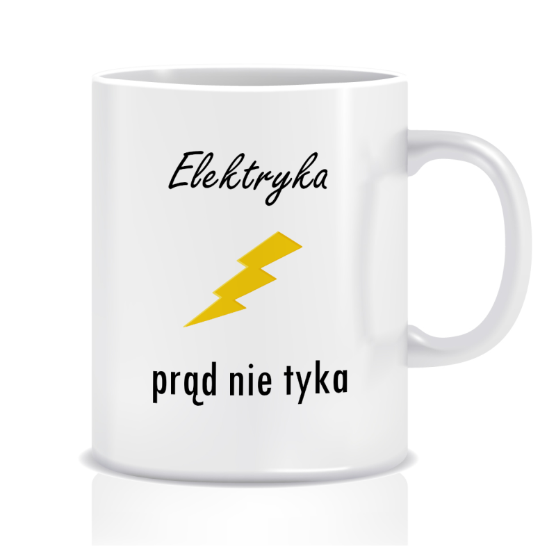 Kubek dla elektryka (prąd nie tyka)