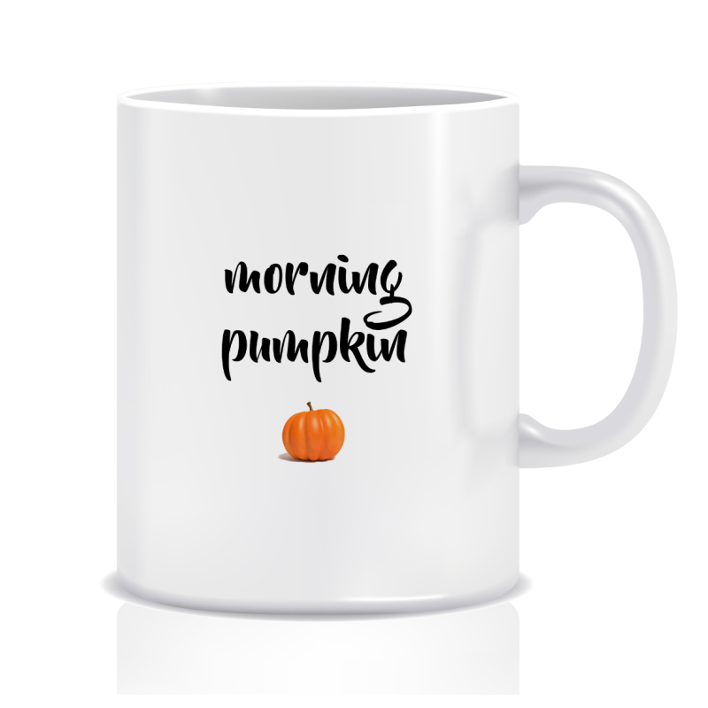 Kubek z grafiką halloween (morning pumpkin)