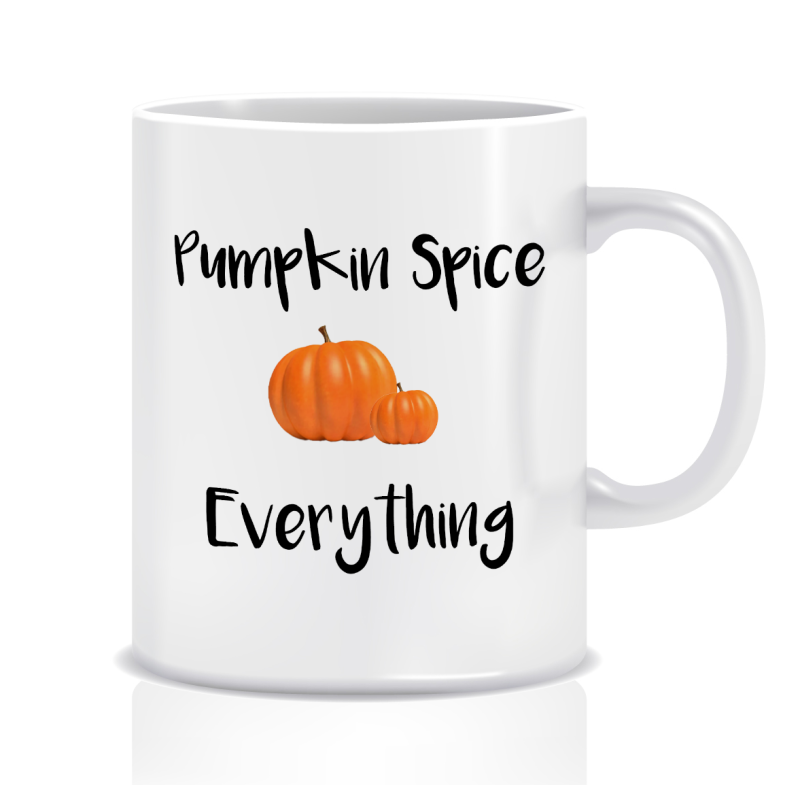Kubek z grafiką halloween (pumpkin spice everything)