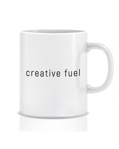 Kubek z grafiką creative fuel (paliwo)