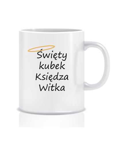 Kubek dla księdza (imię, święty)