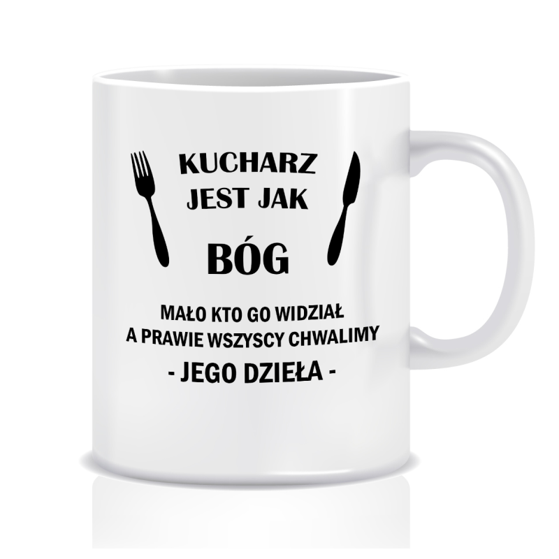 Kubek dla kucharza (jak Bóg)