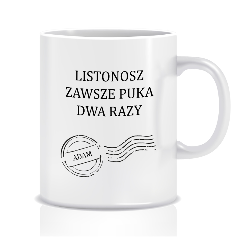 Kubek dla listonosza (zawsze puka 2 razy)