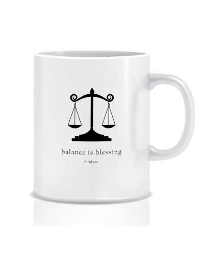 Kubek z grafiką dla prawnika (równowaga)