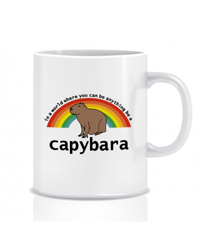 Kubek z grafiką Capybara (Be Capy)