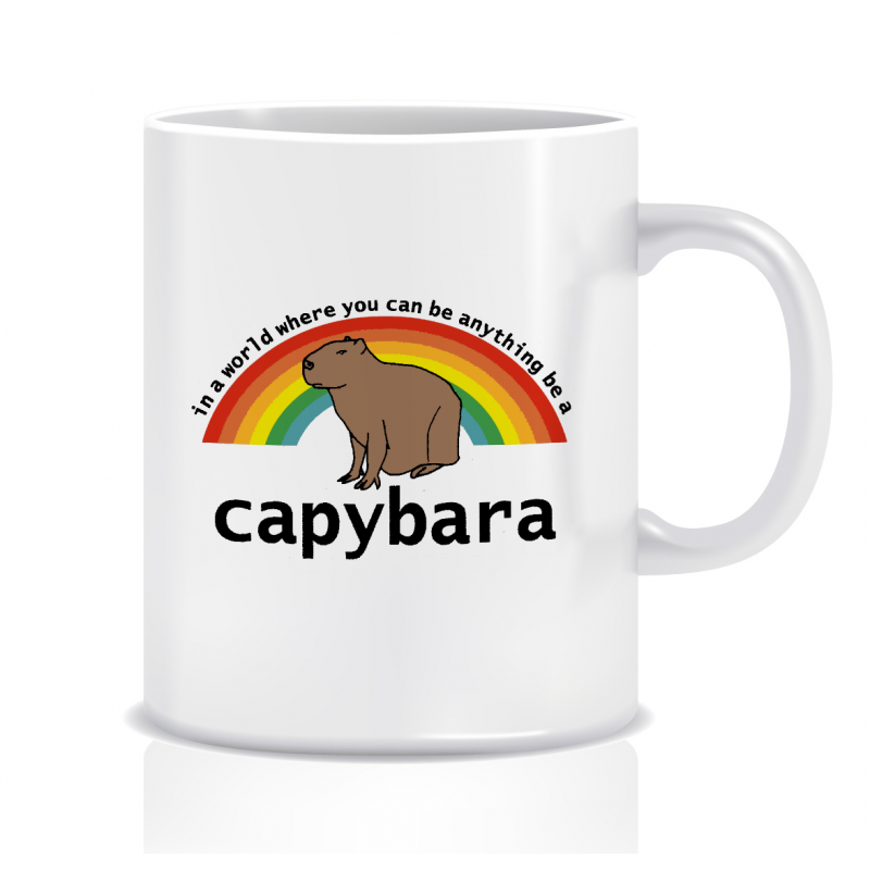 Kubek z grafiką Capybara (Be Capy)