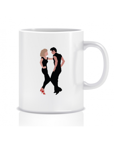 Kubek z grafiką Grease (Sandy n Danny)