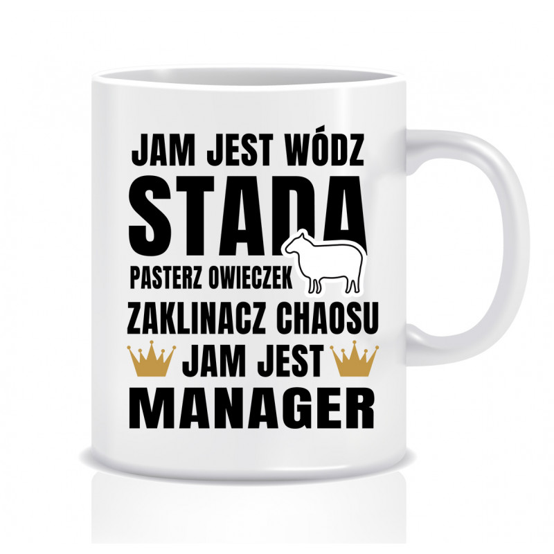 Kubek dla managera (wódz stada) - mitzu.pl