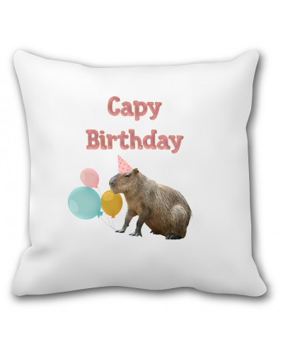Poduszka z grafiką Capybara...