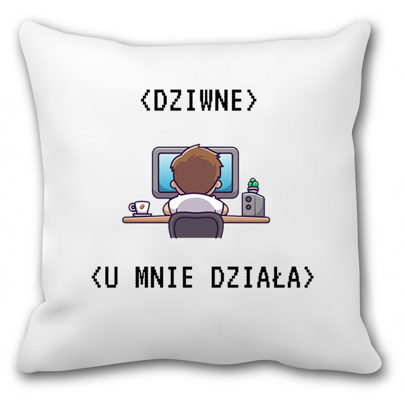 Poduszka dla informatyka (dziwne, u mnie działa) - mitzu.pl