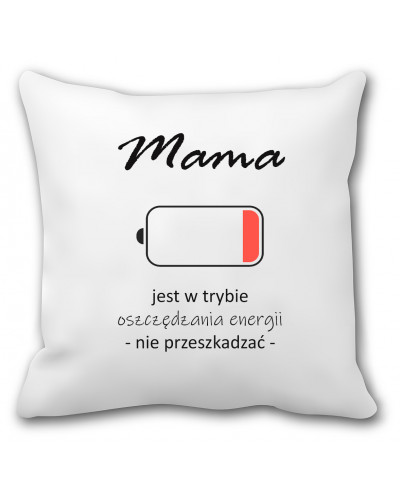 Poduszka dla mamy (oszczędzanie energii) - mitzu.pl