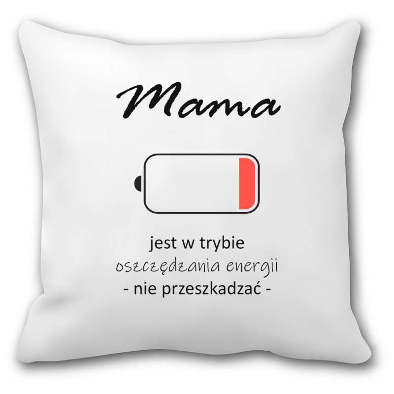 Poduszka dla mamy (oszczędzanie energii) - mitzu.pl