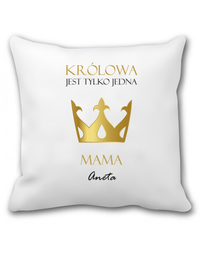 Poduszka dla mamy (królowa jest jedna) - mitzu.pl
