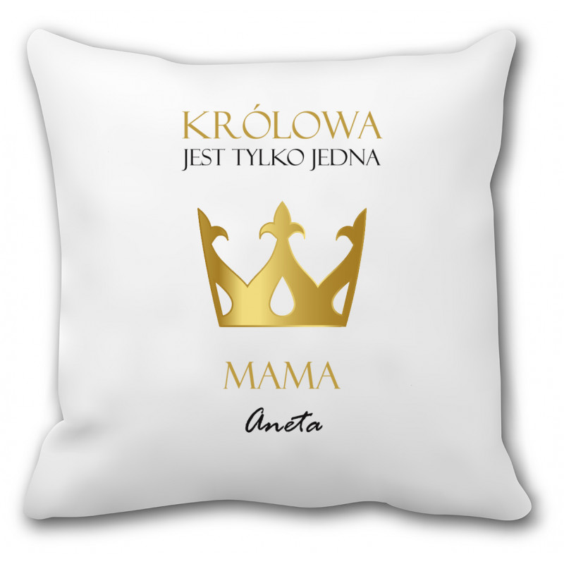 Poduszka dla mamy (królowa jest jedna) - mitzu.pl