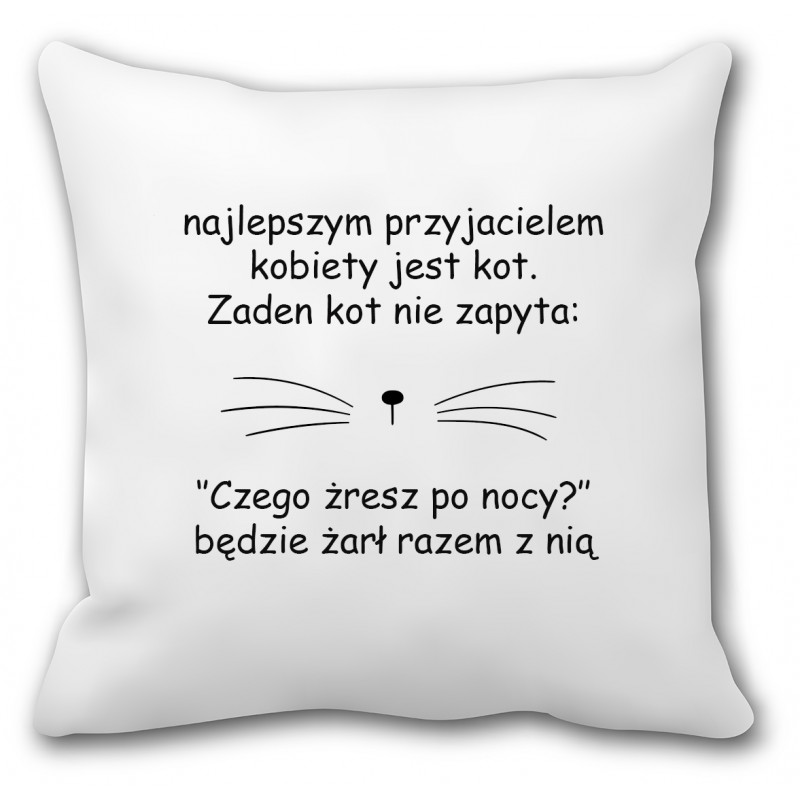 Poduszka dla kociary (Najlepszy Przyjaciel) - mitzu.pl