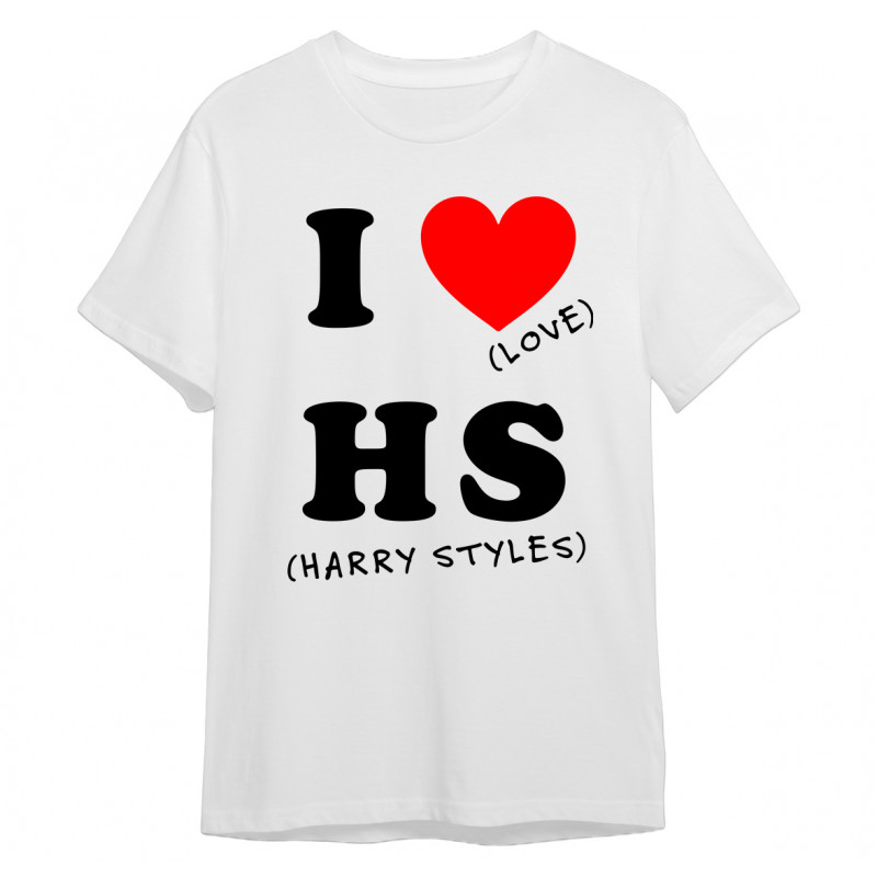 Koszulka Harry Styles (I love HS) - mitzu.pl
