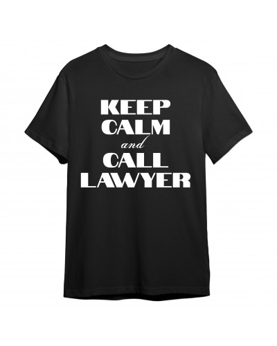 Koszulka dla Prawnika (Keep calm and call Lawyer) - mitzu.pl