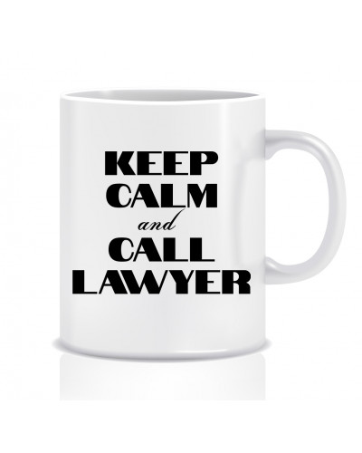 Kubek dla prawnika (Keep calm and call Lawyer) - mitzu.pl