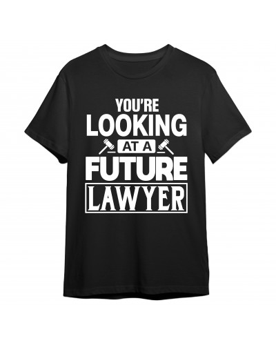 Koszulka dla prawnika (Looking at a future Lawyer) - mitzu.pl