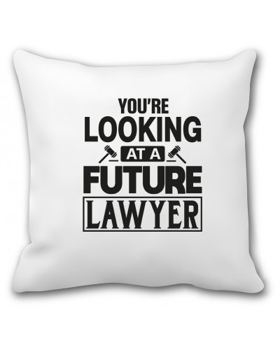 Poduszka dla prawnika (Looking at a future Lawyer) - mitzu.pl
