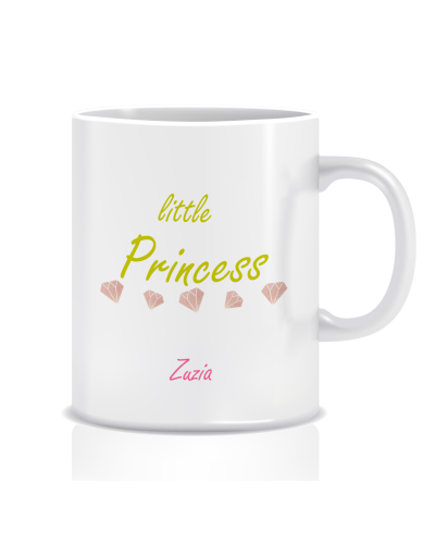 Kubek z grafiką dla dziewczyny (imię, little princess)