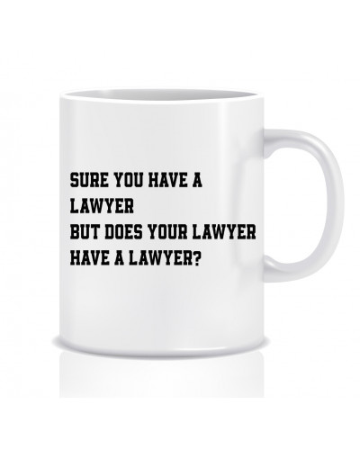 Kubek dla prawnika (Your Lawyer have a Lawyer?) - mitzu.pl