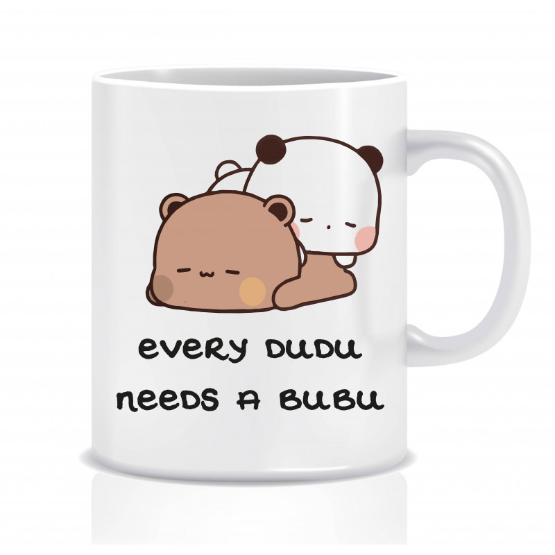 Kubek misie (every dudu needs a bubu) - mitzu.pl