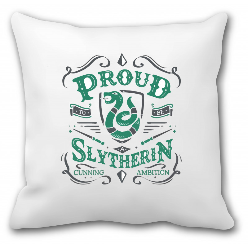 Poduszka Harry Potter (Proud Slytherin) - mitzu.pl