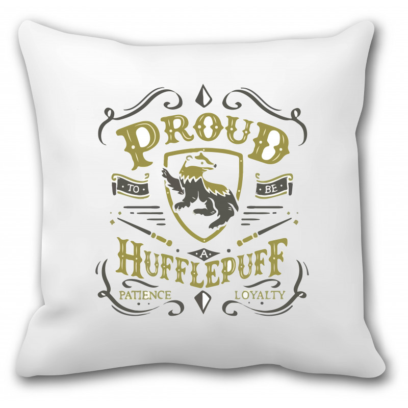 Poduszka Harry Potter (Proud Hufflepuff) - mitzu.pl