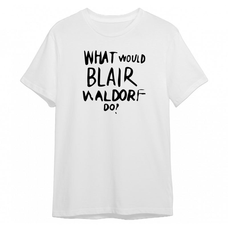 Koszulka Gossip Girl (Plotkara, What would Blair Waldorf do?) - mit...