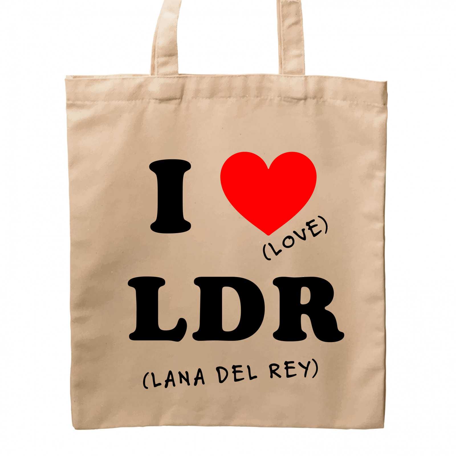 Torba Lana Del Rey (I love LDR)