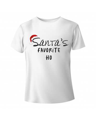 Koszulka Świąteczna (Santa's favorite ho) - mitzu.pl