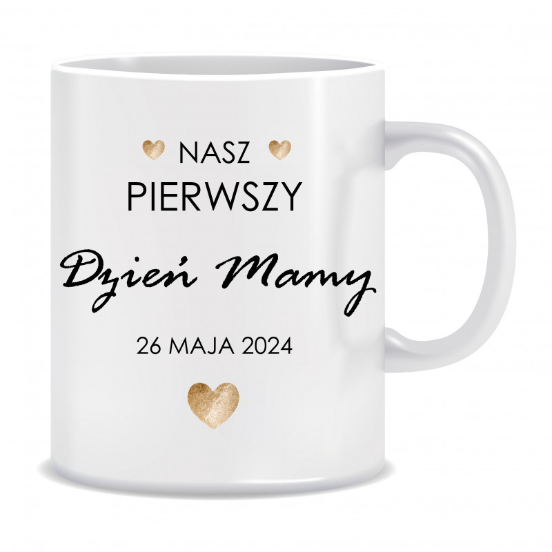 Kubek na dzień matki (pierwszy dzień mamy, data)