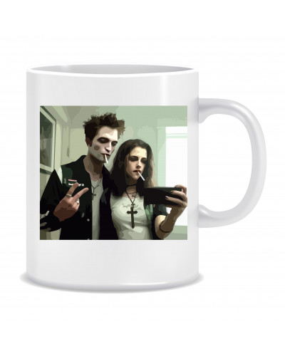 Kubek Zmierzch Edward & Bella