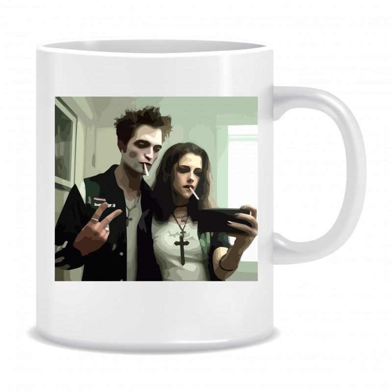 Kubek Zmierzch Edward & Bella