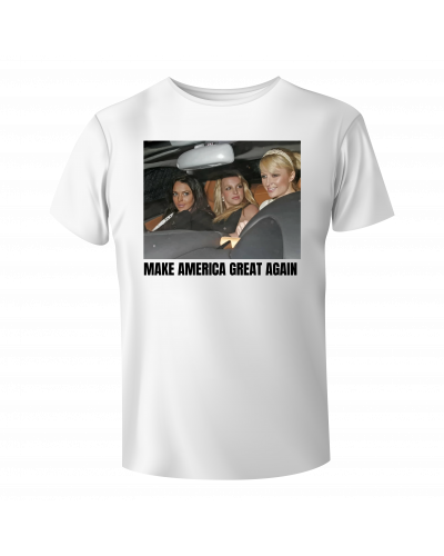 Koszulka Britney Spears, Paris Hilton And Lindsay Lohan (Make America Great Again)