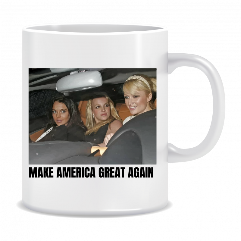 Koszulka Britney Spears, Paris Hilton And Lindsay Lohan (Make America Great Again)