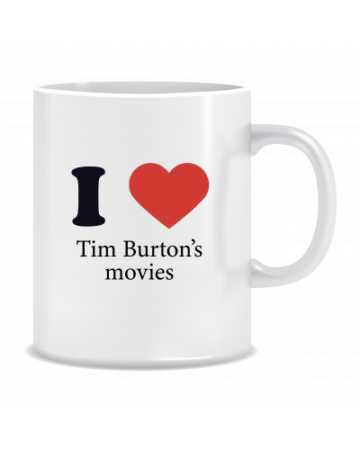 Kubek Tim Burton (I love Tim Burtons movies)