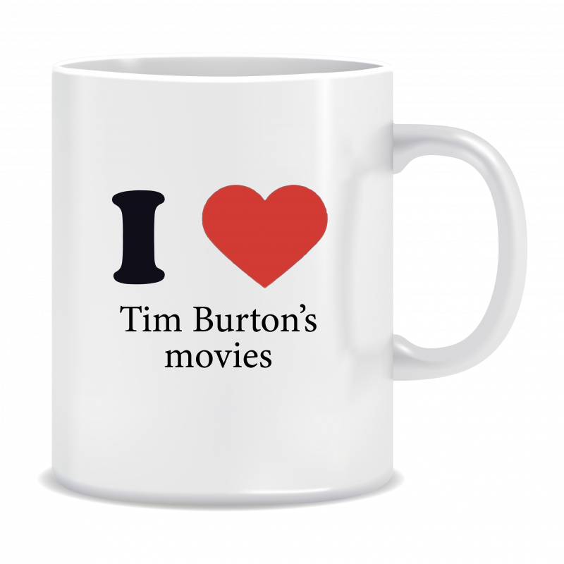 Kubek Tim Burton (I love Tim Burtons movies)