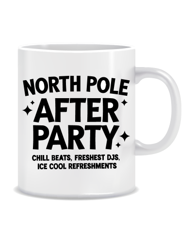 Kubek XMAS (north pole party cup)