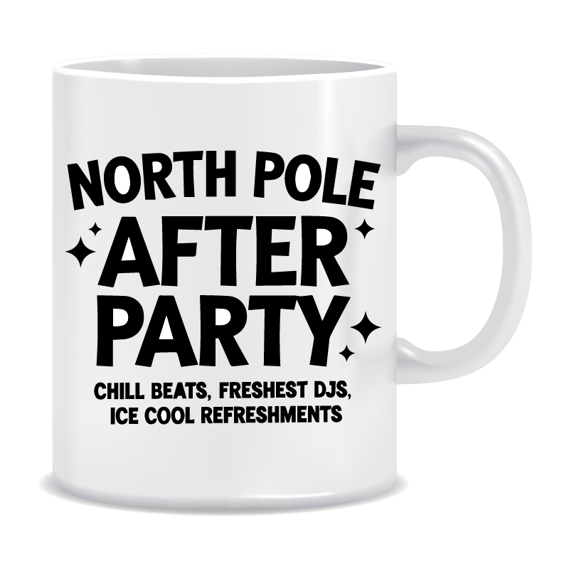 Kubek XMAS (north pole party cup)