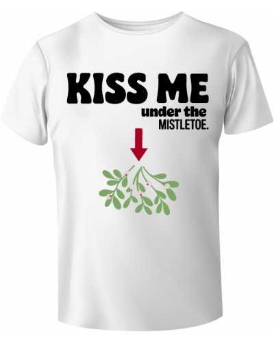 Koszulka Boże Narodzenie (Kiss Me Under The Mistletoe)