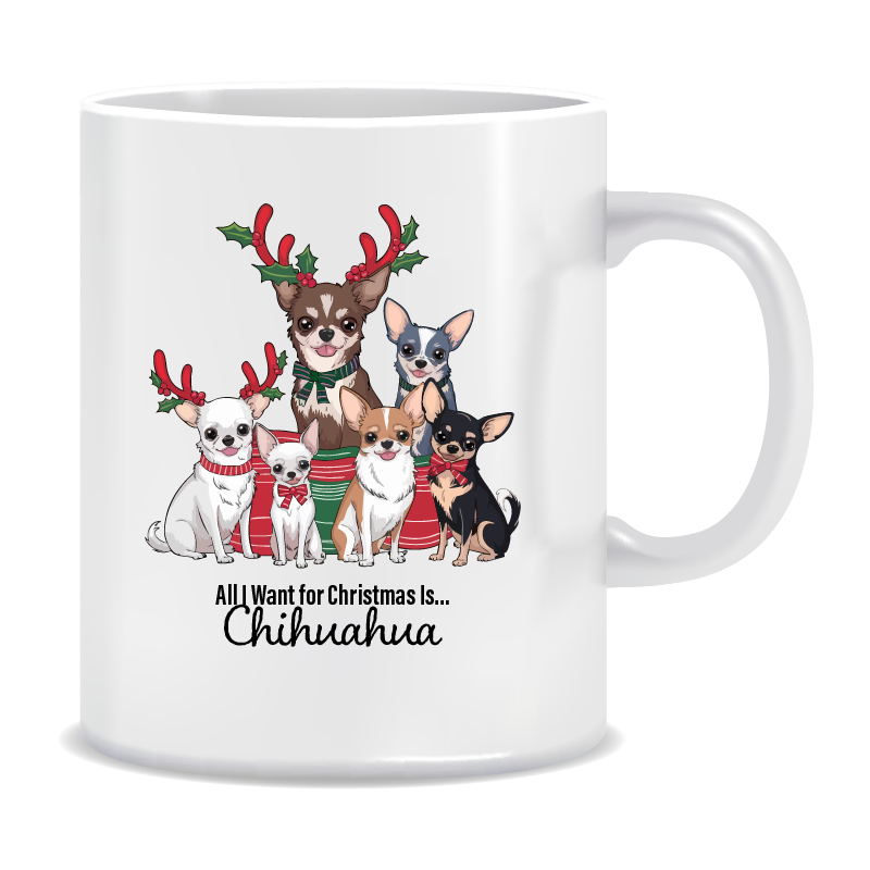 Kubek Boże Narodzenie (All I Want For Xmas Is Chihuahua)